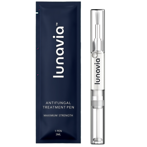 Lunavia Antifungal Pen – Cures Most Athlete’s Foot, Jock Itch, and Ringworm - 25% Undecylenic Acid with added Tea Tree, Jojoba, Clove Bud Oils & Aloe -  (3ML Volume)